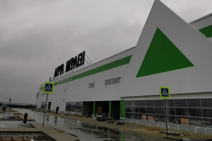 Выполнены работы по монтажу инженерных сетей ТЦ "Леруа Мерлен"